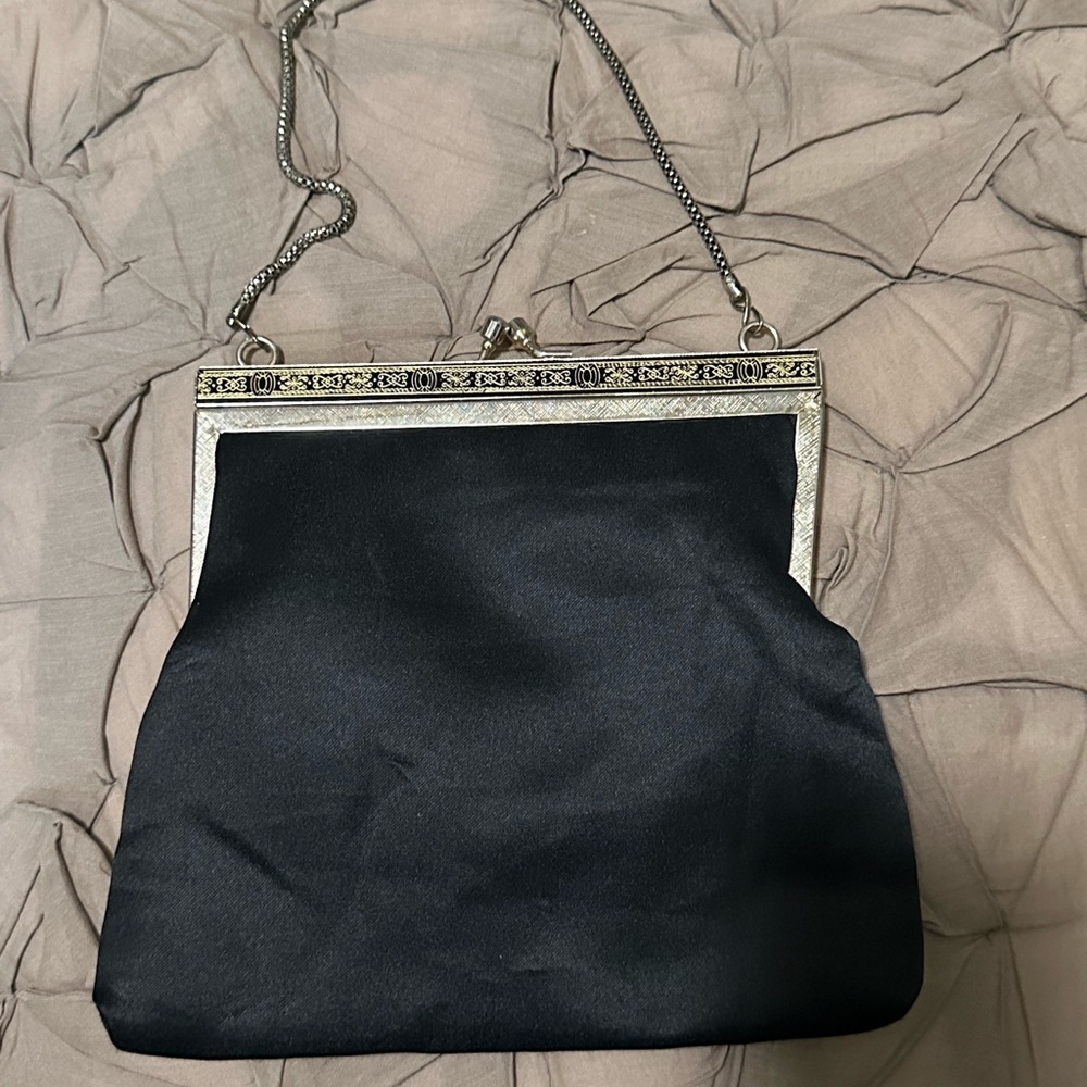 Vintage Black La ReGale Formal Purse (see description)